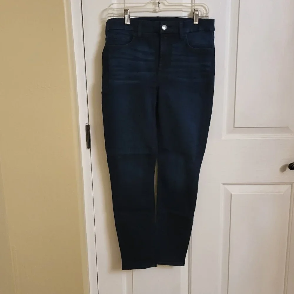 Jen7 Comfort Skinny Pull-On EnhanceMe Jeans Midnight Blue Sz 6/Sz 10/Sz 12 NWT - Picture 2 of 10